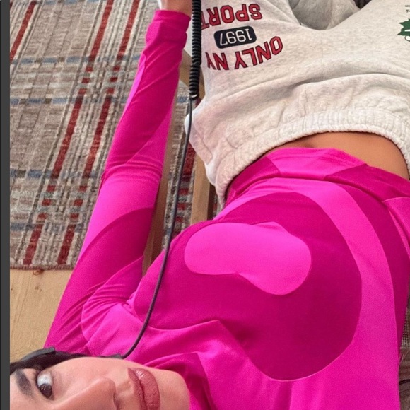 Marshall Columbia Heart Patchwork Long Sleeve Top - Picture 2 of 5